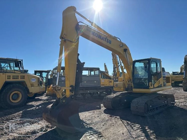 Used Komatsu Excavator under the sun